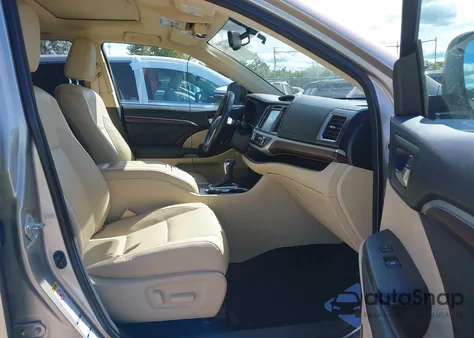 2014 Toyota Highlander Limited V6 из США, поврежденный, VIN 5TDDKRFH8ES007909